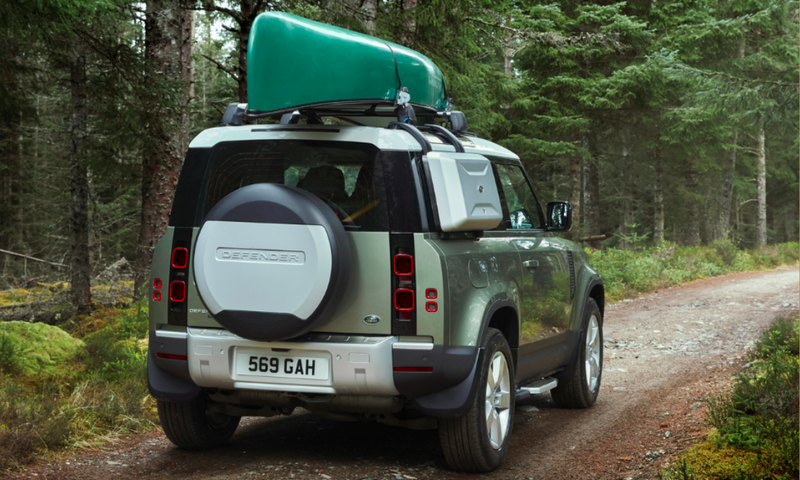 Illustration for the article titled The 2020 Land Rover Defender 90 offers a Enough Fake Pillar And It's Just Bizarre